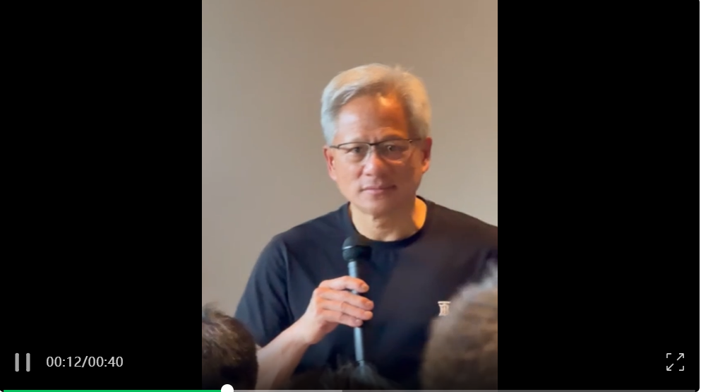 黄仁勋中国现场直击！假如有一个「数字黄仁勋」，我希望我们一起变聪明