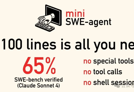 100行代码打造迷你编程Agent：能修复65%真实项目bug，适配所有大模型
