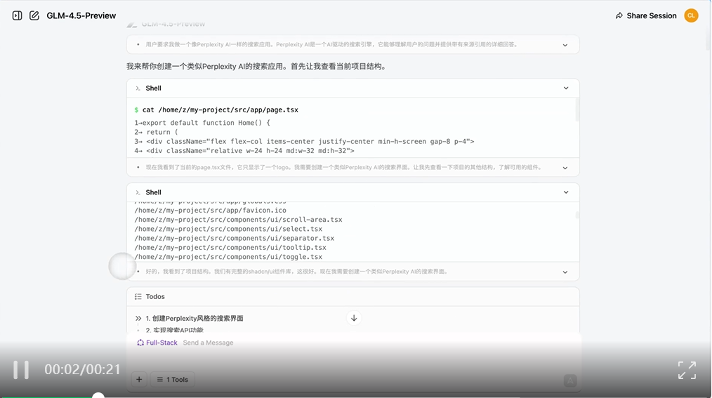 一手实测GLM4.5满血版Claude Code，可算有将推理/代码/Agent融为一体的大模型了！
