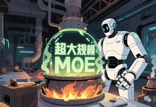 MoE那么大，几段代码就能稳稳推理 | 开源
