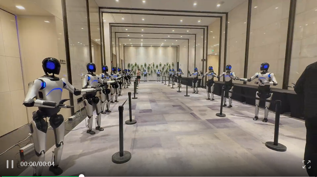 稚晖君家智元没参展机器人大会，合着是人家自己办（doge）
