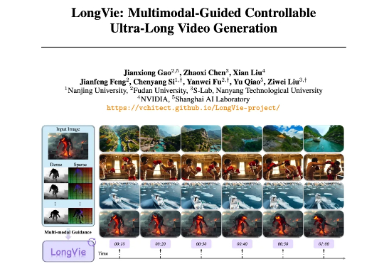 Sora没做到的,LongVie框架给解决了,超长视频生成SOTA