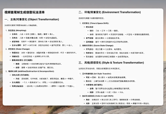 可灵 2.1 首尾帧藏师傅外挂教程:两张图→大片,附万能提示词