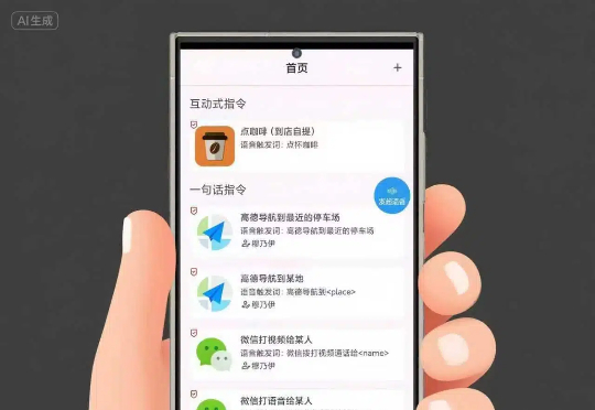 安卓AI语音快捷指令革命:SFA打破操作边界,智能交互未来已来
