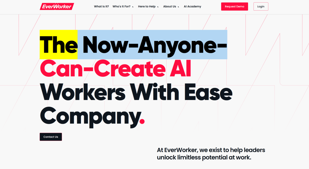 Z Product｜获红杉和老虎基金支持，Everworker正在成为永远在线的AI劳动力