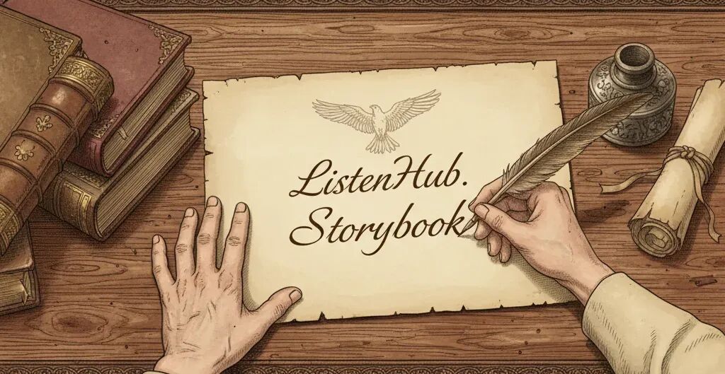 ListenHub 视频绘本，把每个人的想象都变成视频故事