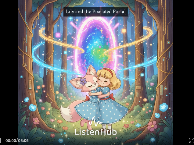 ListenHub 视频绘本，把每个人的想象都变成视频故事