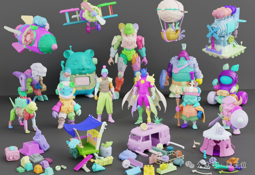 腾讯用AI把美术管线重新做了一遍，混元3D Studio架构曝光