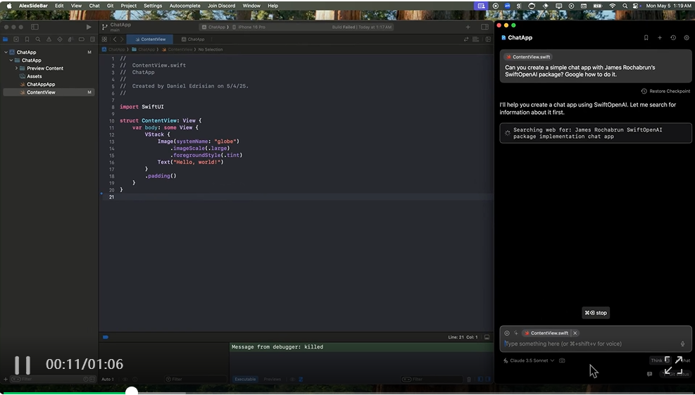 00后打造最强苹果开发Agent！刚刚，OpenAI打包收编
