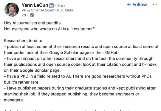 没PhD，算什么AI研究员！LeCun论文竟要28岁辍学生审批，发文「暗讽」内讧升级