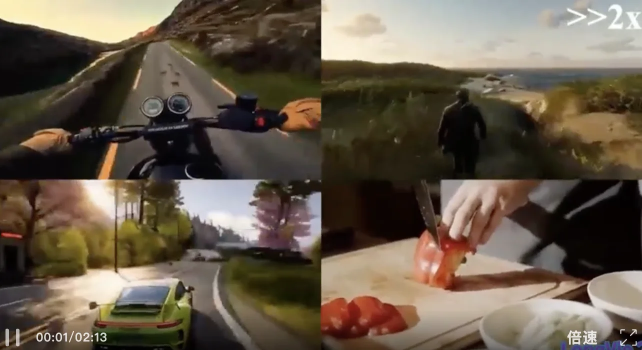 「视频世界模型」新突破:AI连续生成5分钟,画面也不崩