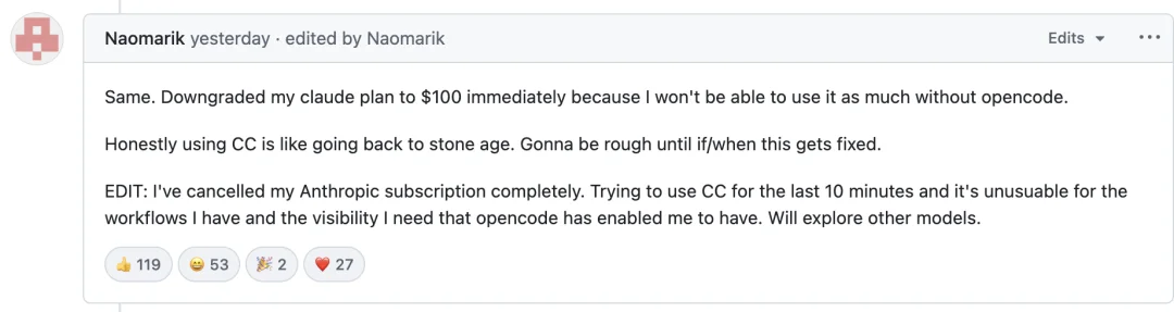 Anthropic突然封禁第三方工具调用Claude，Cursor、OpenCode、xAI 集体“中枪”！项目做到一半突遭中断，官方解释是“误伤”？