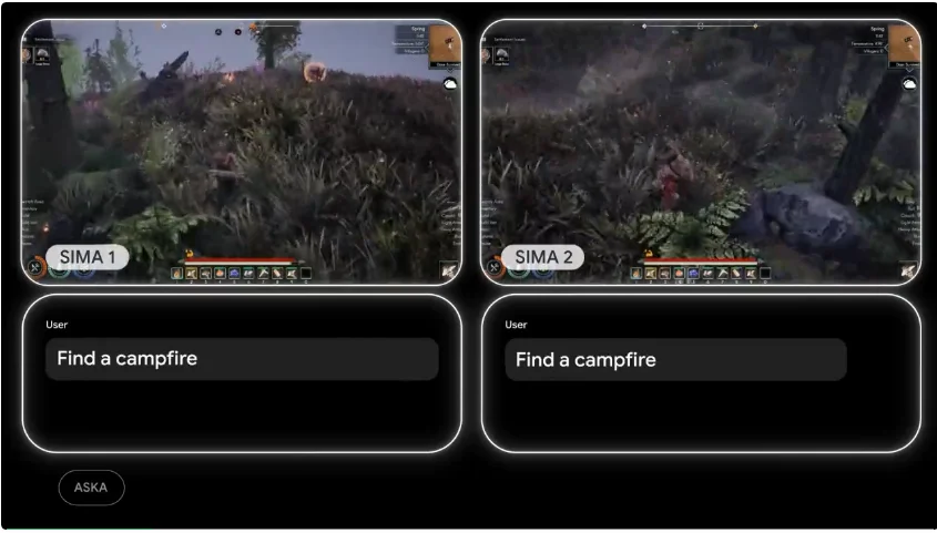 DeepMind发布SIMA 2！打通「感知-推理-行动-反思」闭环