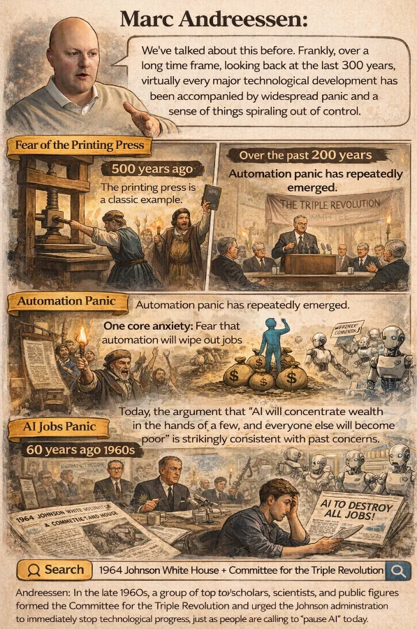 a16z创始人：美国该对中国更乐观些！中国Kimi已基本复现了GPT5推理、DeepSeek是真正的超新星！押注Ilya、Mira、李飞飞会成为下一代新王！