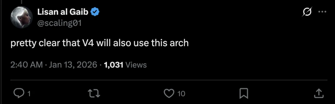 刚刚，DeepSeek 突发梁文锋署名新论文：V4 新架构提前曝光？