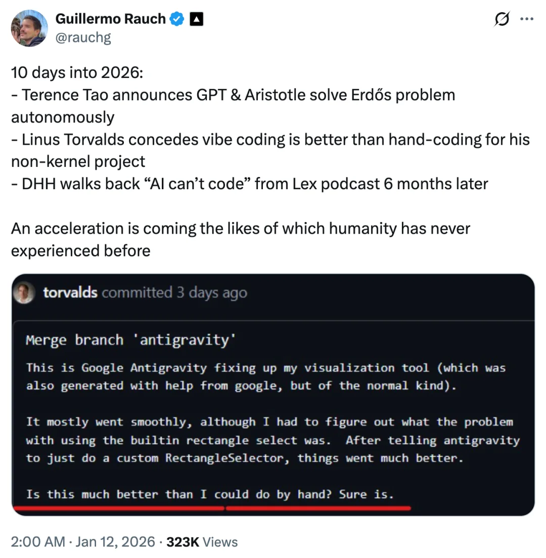 真香！刚骂完AI，Linux之父的首个Vibe Coding项目上线