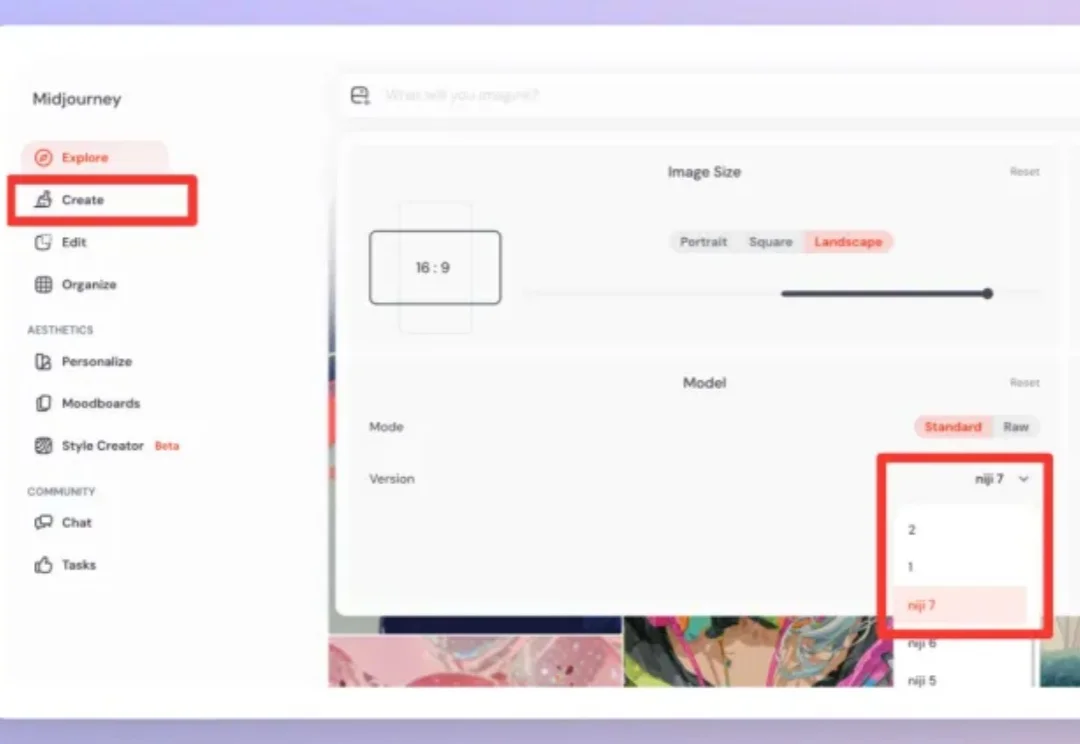 超全Niji V7多场景实测，Midjourney这位前顶流又仰卧起坐了。