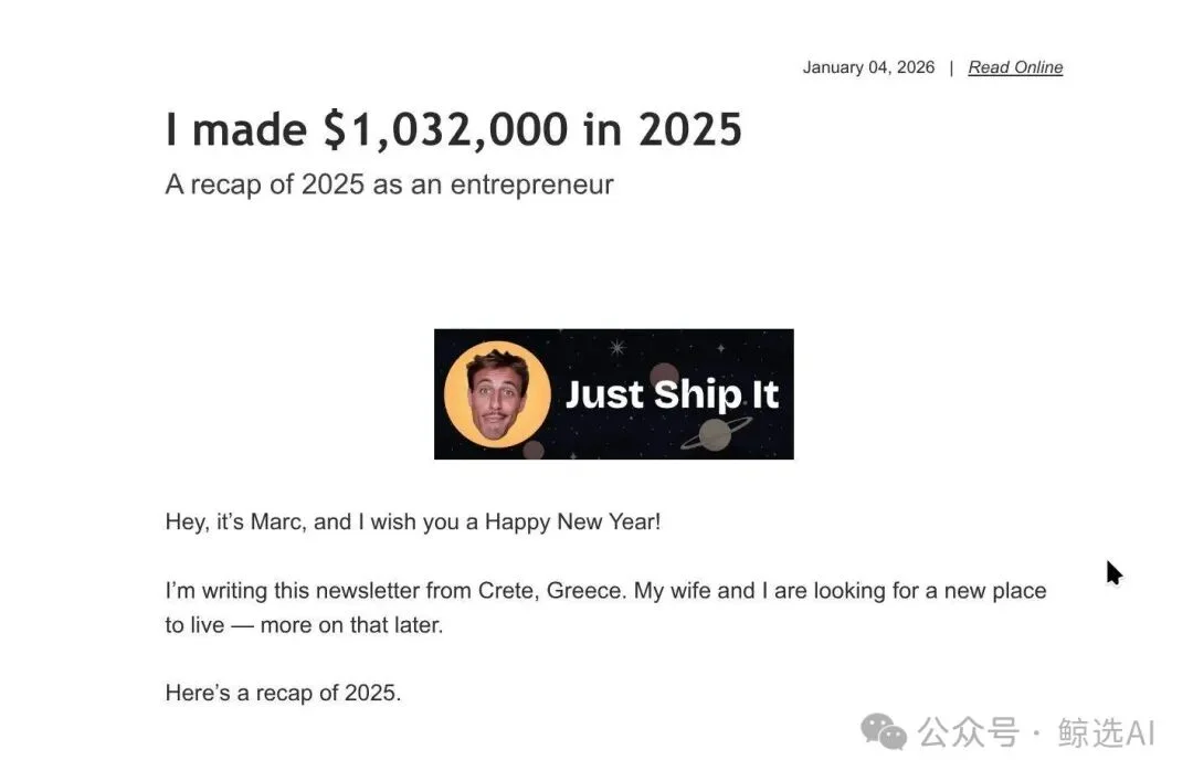 年入103万美元！AI 独立开发者天花板！普通人应如何实践？