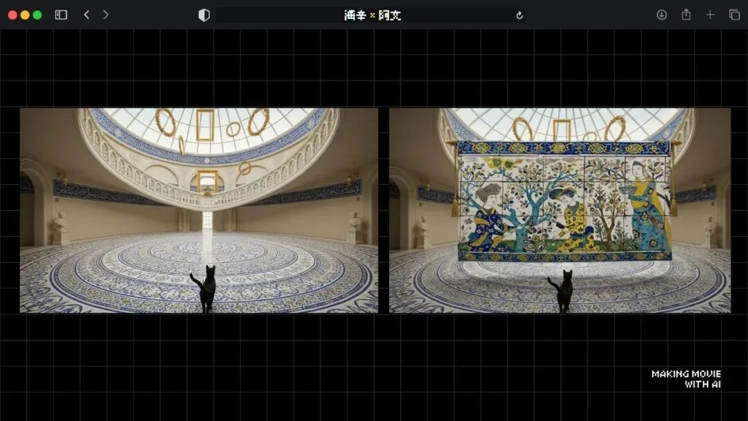 火爆全网的《卢浮宫小猫》AI视频万字创作心得分享，这可能是他们最毫无保留的一次。