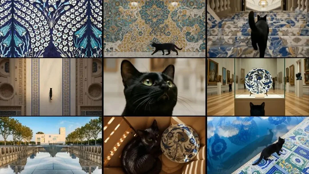 火爆全网的《卢浮宫小猫》AI视频万字创作心得分享，这可能是他们最毫无保留的一次。