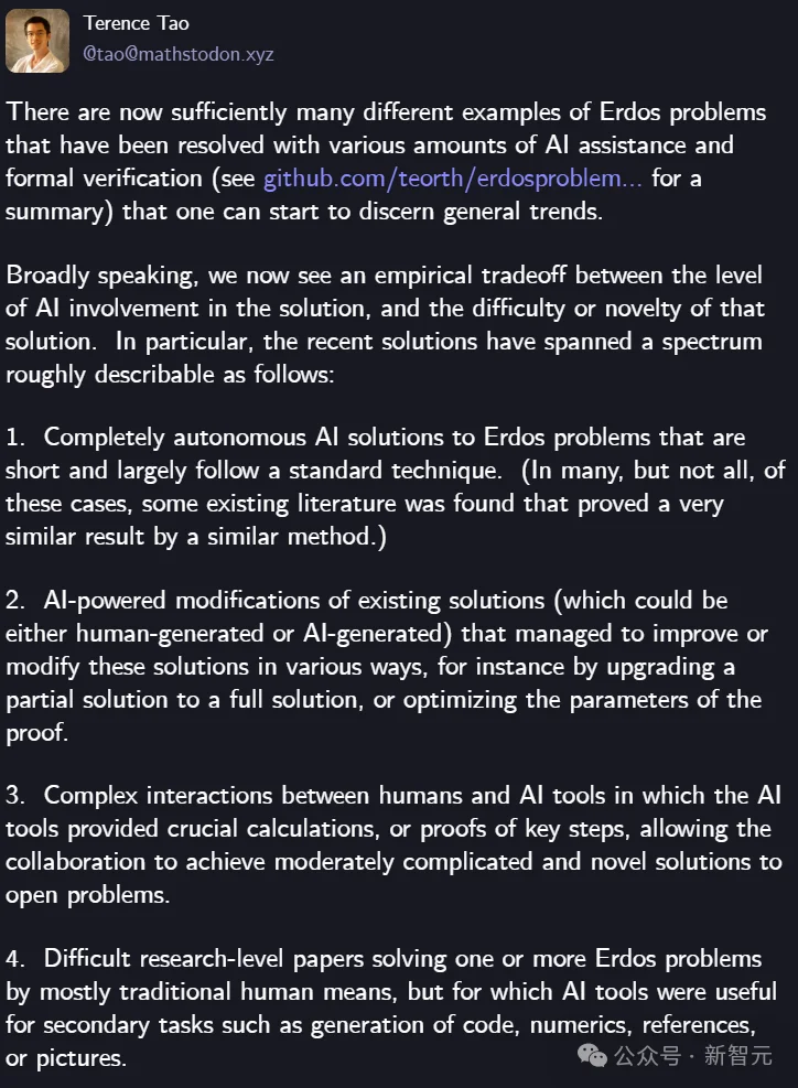 陶哲轩惊叹！数学奇点初现，AI首次给出人类无法企及的原创证明