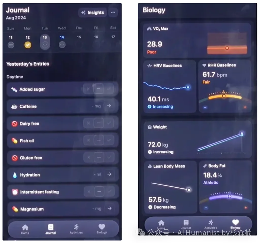 全面实测 Bevel AI｜融了1000万美元，DAU 超 10 万的 AI 原生健康产品，这才是 AI 时代“以人为本”的交互