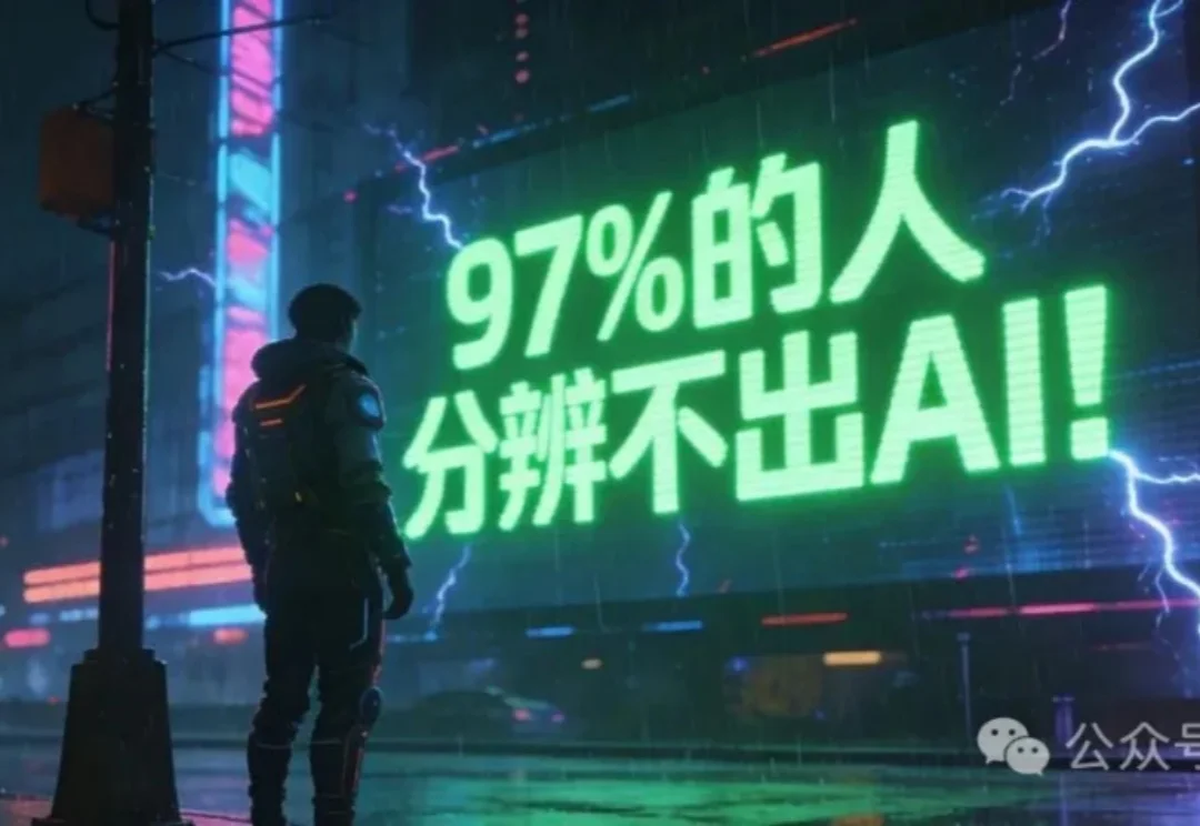 AI鉴别攻略全废！别数破折号了，97%的人根本分不清