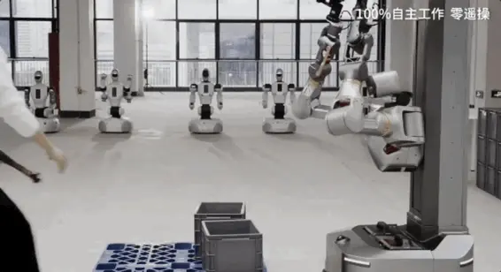 全球首个负载100斤的真实持续干活机器人，来自银河通用