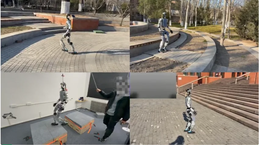 让机器人拥有本能反应!清华开源:一套代码实现跑酷、野外徒步两大能力