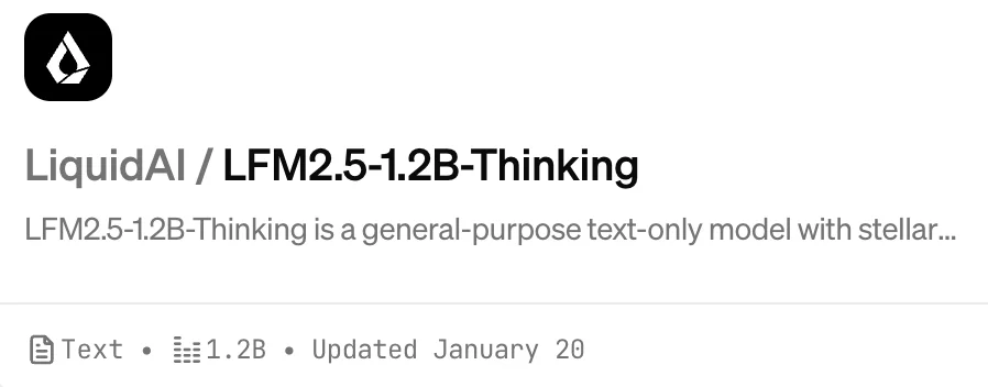 非Transformer架构的新突破，液态神经网络的推理小模型只用900M内存