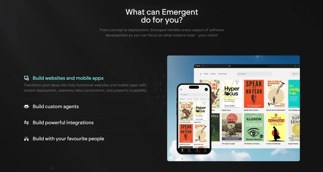 软银花7000万美金也来下注Vibe coding了，Emergent7个月5000万美金ARR