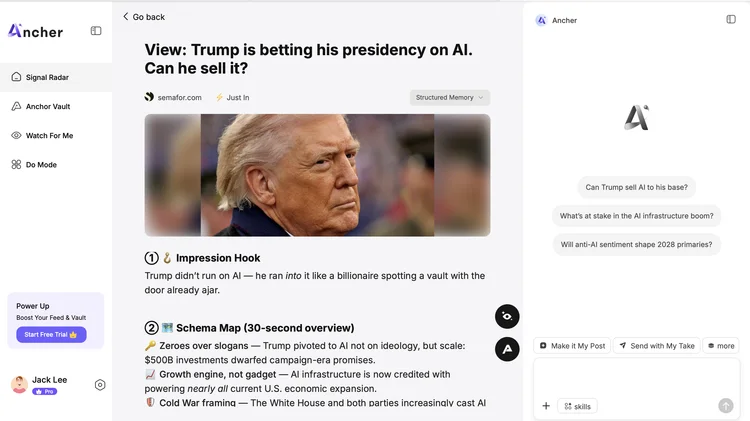 对话AI NEWS平台Ancher：曾经信息流产品的胜利者，如今却决定颠覆它