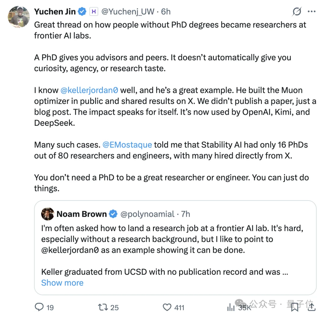 不读博士，照样进OpenAI！o1核心成员现身说法了