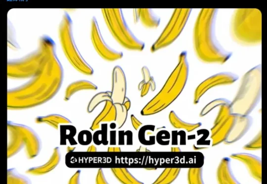 3D领域的NanoBanana也来了，万物皆可用嘴操控。