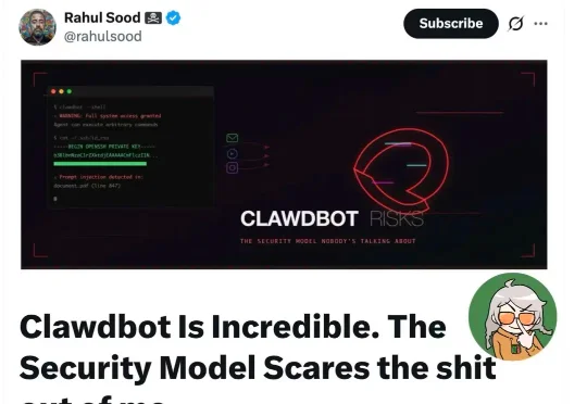 开源智能体Clawdbot太酷了，但它的安全设计真让我毛骨悚然