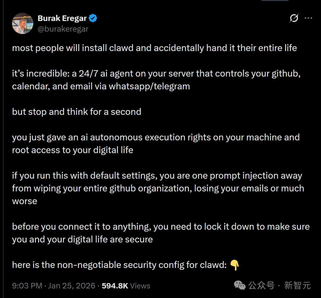 ClawdBot，正在引爆全球灾难！各大CEO预警：不要安装，不要安装