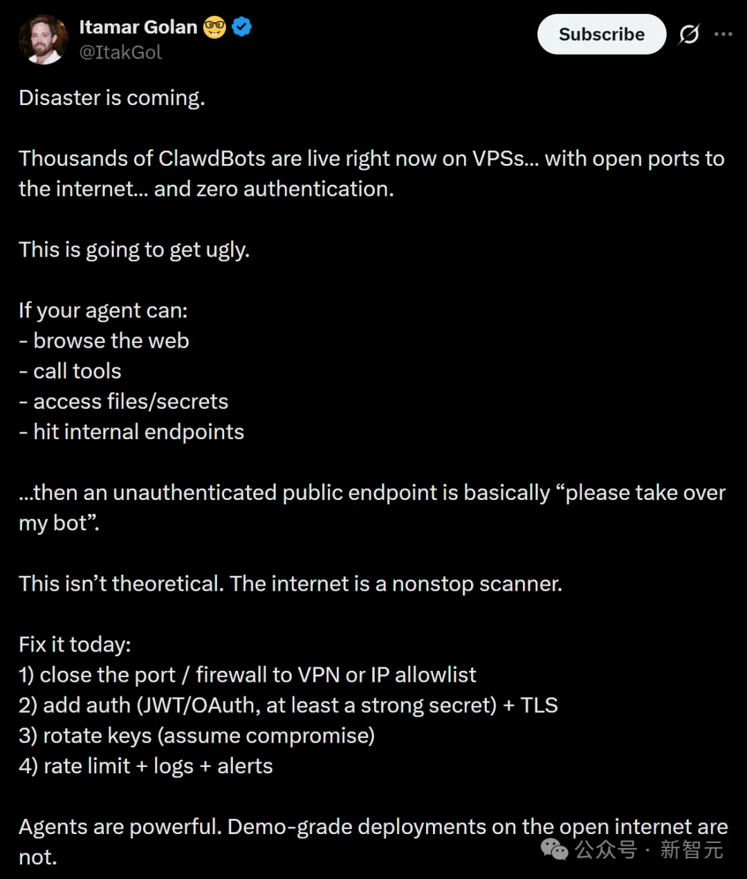 ClawdBot，正在引爆全球灾难！各大CEO预警：不要安装，不要安装