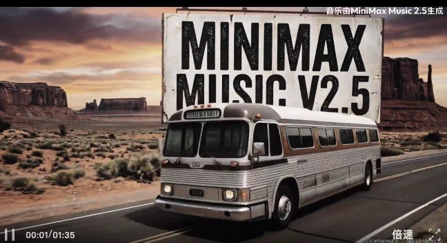 MiniMax发布最新音乐模型MiniMax Music 2.5: 格莱美级创作,不再需要录音棚