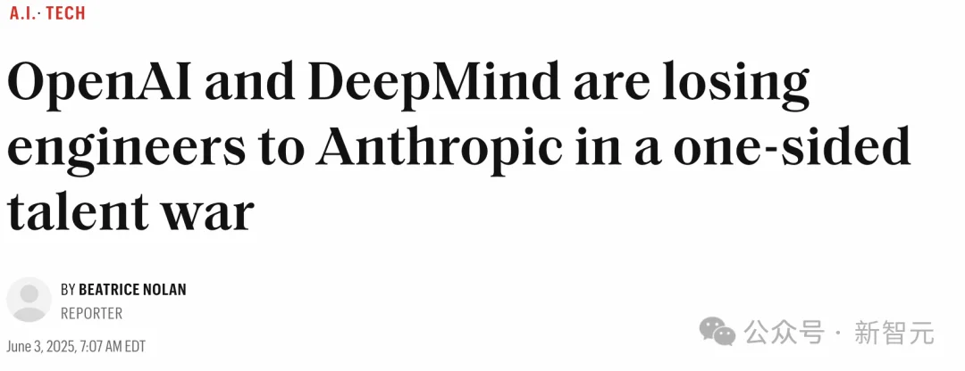 所有顶尖AI实验室都失去了联创,除了Anthropic!