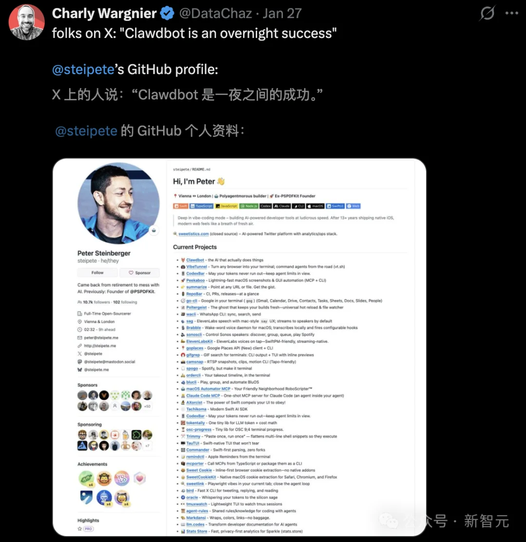 Clawdbot首破10万星，火箭式登顶GitHub！硅谷现象级爆款太火了