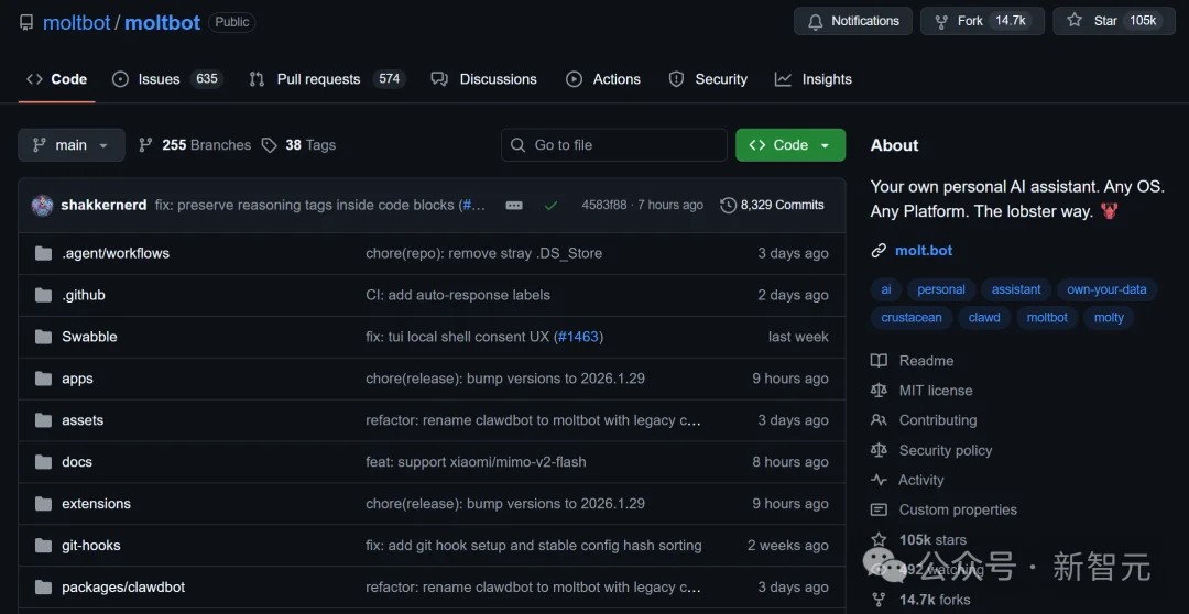 Clawdbot首破10万星，火箭式登顶GitHub！硅谷现象级爆款太火了