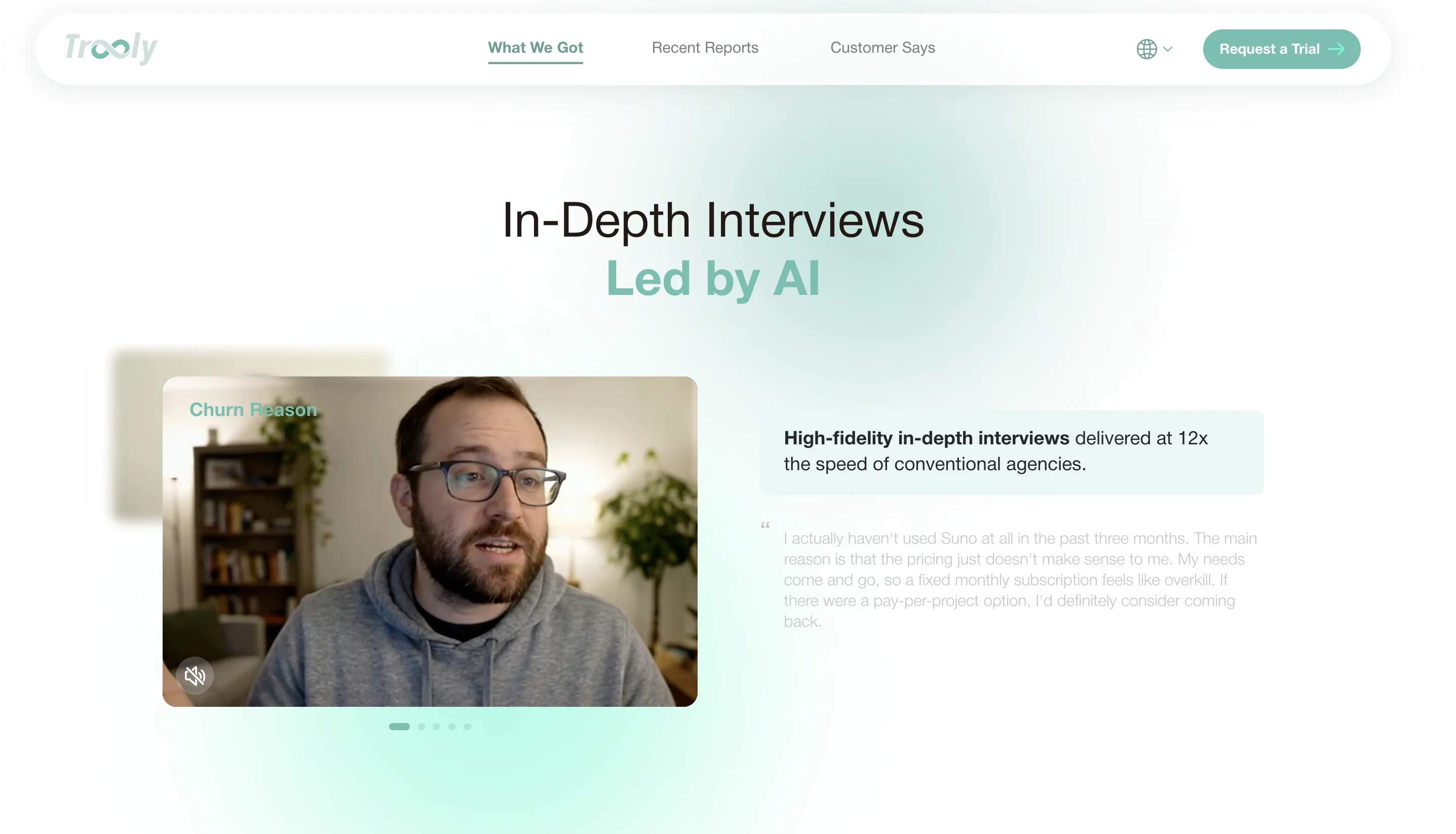 用AI做深度用户访谈,Trooly.AI获蓝驰、高瓴、王慧文投资