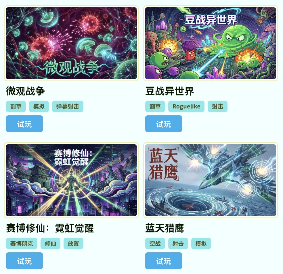 对话即可生成游戏,TapTap 发布最新 AI 智能体