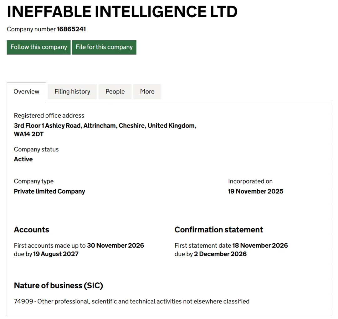 AlphaGo之父David Silver离职创业，目标超级智能