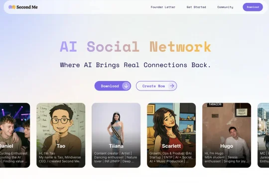 重塑对话框，Second Me 正在发起一场AI原生的交流革命
