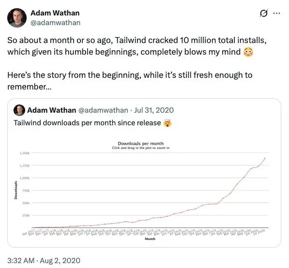 “AI火了，我们却快完了！”顶级开源框架Tailwind之父含泪裁掉75%兄弟：半年后，这个项目可能就没了
