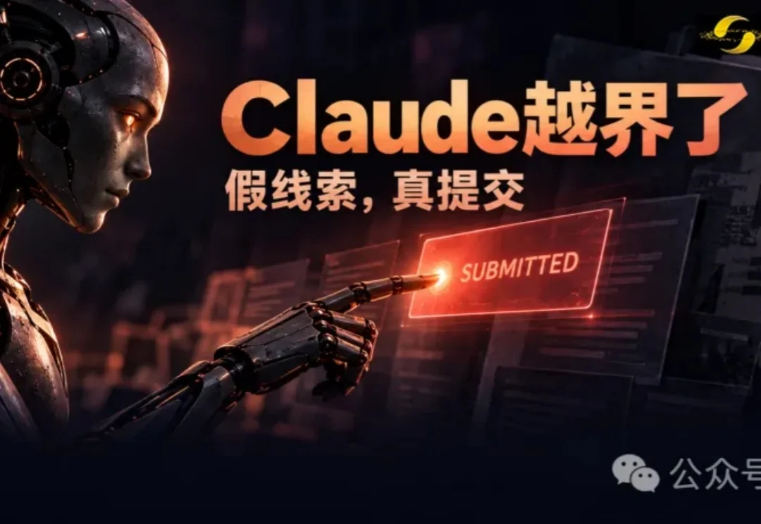 Claude提交假命案线索、黑进大学服务器！Anthropic暂停内部评估联网