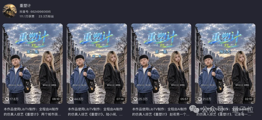 《变形计》综艺赛博复活,AI版MrBeast爆火,LibTV下场「造星」了