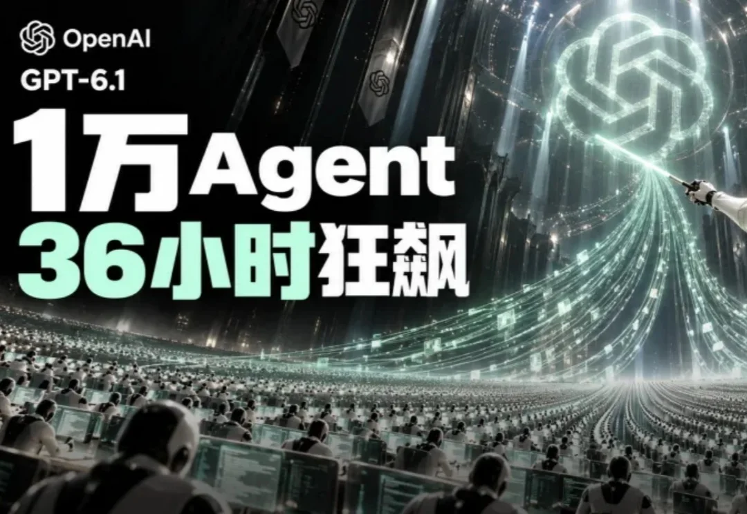 OpenAI揭秘万级Agent实测！狂飙36小时，狂吞1万亿Token