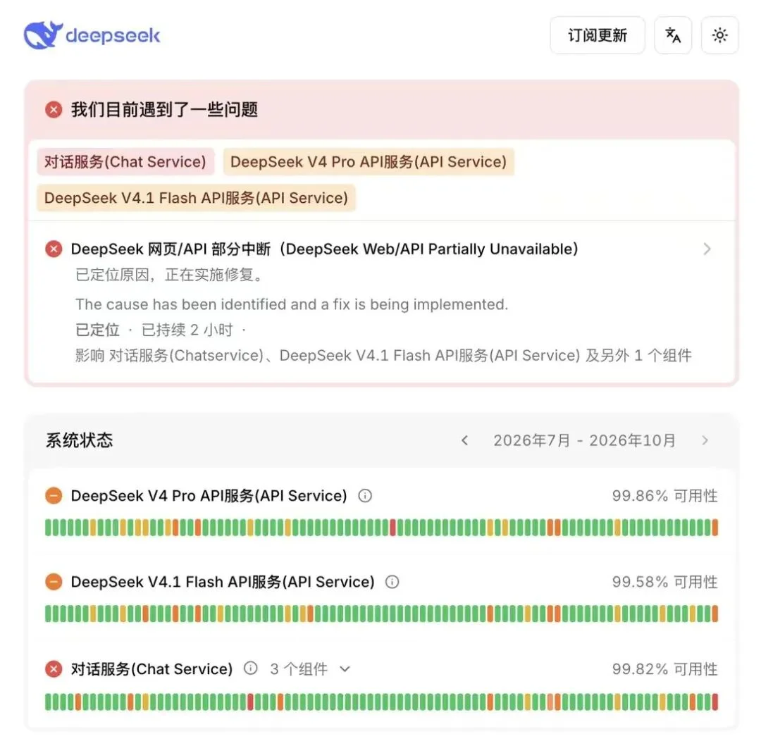 宕机数小时,DeepSeek给补钱了!